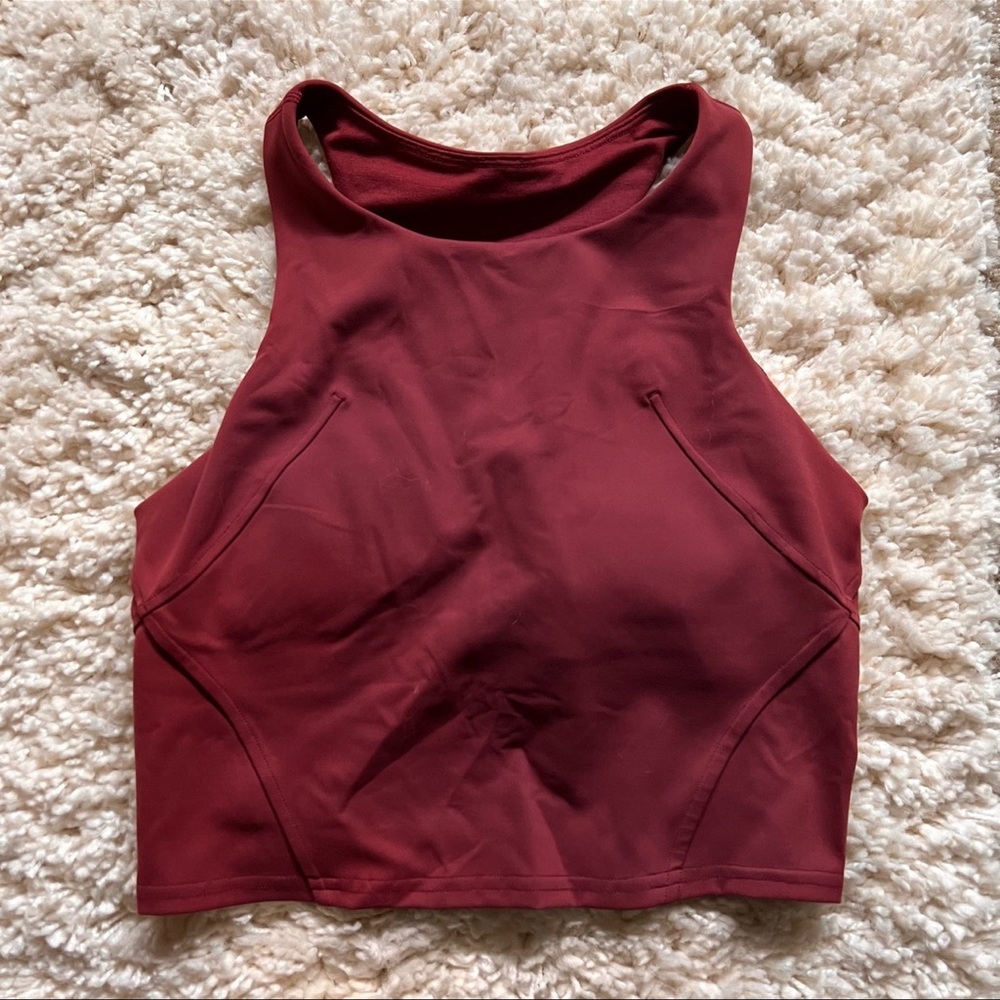 Lululemon Invigorate Training Tank Top - Mulled Wine - Size 6